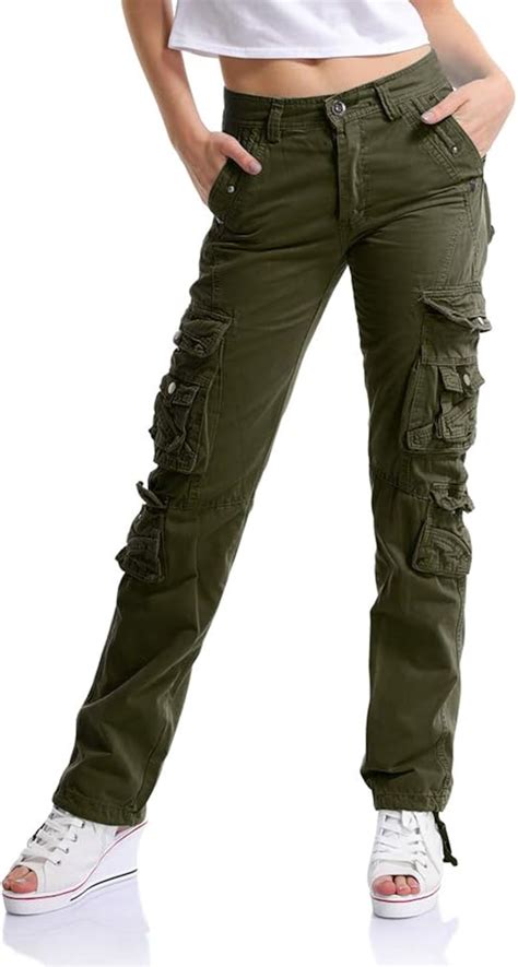 amazon womens cargo pants|casual cargo pants for women.